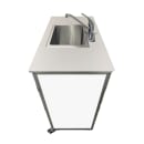 Monsam Enterprises 39 1/2"H Portable Sink w/ 10"D Bowl, Hot & Cold Water (NS-009) thumbnail 24