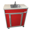 Monsam Enterprises 39 1/2"H Portable Sink w/ 5 1/2"D Bowl, Hot & Cold Water (NS-009S) thumbnail 5