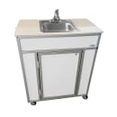 Monsam Enterprises 39 1/2"H Portable Sink w/ 5 1/2"D Bowl, Hot & Cold Water (NS-009S) thumbnail 6