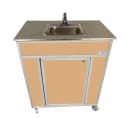 Monsam Enterprises 39 1/2"H Portable Sink w/ 5 1/2"D Bowl, Hot & Cold Water (NS-009SS) thumbnail 10
