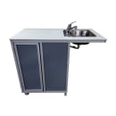 Monsam Enterprises 34"H Portable Sink w/ 5 1/2"D Bowl, Hot & Cold Water (NS-2020) thumbnail 5