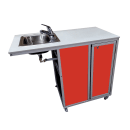 Monsam Enterprises 34"H Portable Sink w/ 5 1/2"D Bowl, Hot & Cold Water (NS-2020) thumbnail 7