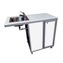 Monsam Enterprises 34"H Portable Sink w/ 5 1/2"D Bowl, Hot & Cold Water (NS-2020) thumbnail 8