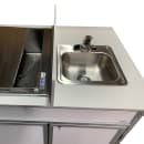 Monsam Enterprises 80" Food Cart w/ 5 1/2"D Sink & Ice Bin (NS-FSC-003) thumbnail 4