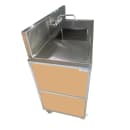 Monsam Enterprises 52 1/4"H Portable Sink w/ 12"D Bowl, Hot & Cold Water (PSE-2001LA) thumbnail 12
