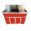 Monsam Enterprises 52 1/4"H Portable Sink w/ 12"D Bowl, Hot & Cold Water (PSE-2001LA) thumbnail 13