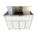 Monsam Enterprises 52 1/4"H Portable Sink w/ 12"D Bowl, Hot & Cold Water (PSE-2001LA) thumbnail 17