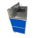 Monsam Enterprises 52 1/4"H Portable Sink w/ 12"D Bowl, Hot & Cold Water (PSE-2001LA) thumbnail 6