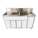 Monsam Enterprises 52 1/4"H Portable Sink w/ (2) 12"D Bowls, Hot & Cold Water (PSE-2002LA) thumbnail 16