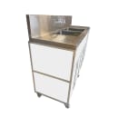 Monsam Enterprises 52 1/4"H Portable Sink w/ (2) 12"D Bowls, Hot & Cold Water (PSE-2002LA) thumbnail 17