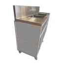 Monsam Enterprises 52 1/4"H Portable Sink w/ (2) 12"D Bowls, Hot & Cold Water (PSE-2002LA) thumbnail 8