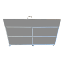 Monsam Enterprises 50 1/4"H Portable Sink w/ (3) 12"D Bowls, Hot & Cold Water (PSE-2003LA) thumbnail 10