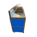 Monsam Enterprises 50 1/4"H Portable Sink w/ (1) 4" Bowl & (3) 12"D Bowls, Hot & Cold Water (PSE-2004LA) thumbnail 10