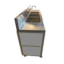 Monsam Enterprises 50 1/4"H Portable Sink w/ (1) 4" Bowl & (3) 12"D Bowls, Hot & Cold Water (PSE-2004LA) thumbnail 15