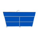 Monsam Enterprises 50 1/4"H Portable Sink w/ (1) 4" Bowl & (3) 12"D Bowls, Hot & Cold Water (PSE-2004LA) thumbnail 8