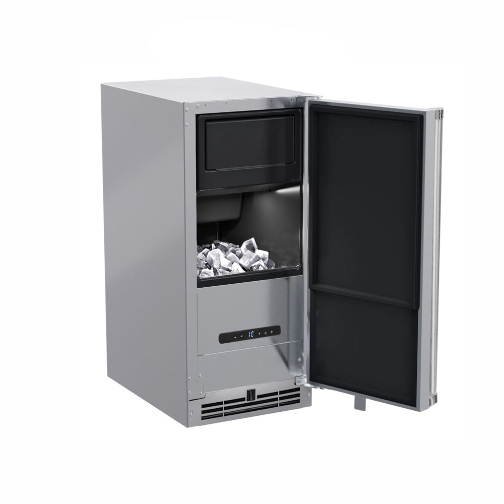 Viking Commercial 15"W Gourmet Cube Undercounter Ice Machine - 39lbs/day, Air Cooled (VCCC115-SS81A)