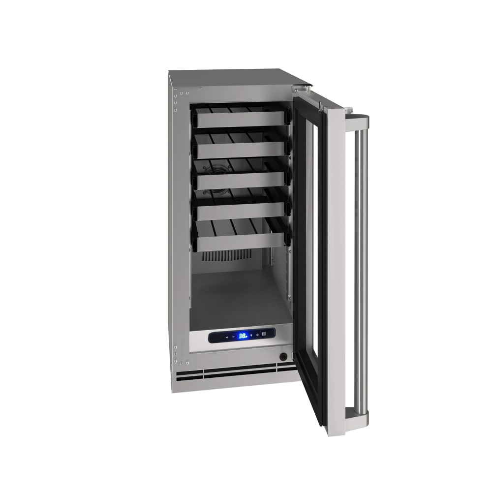 Viking Commercial 14 15/16" One Section Undercounter Wine Cooler w/ (1) Zone, 20 Bottle Capacity, 115v (VCWC515-SG33A)