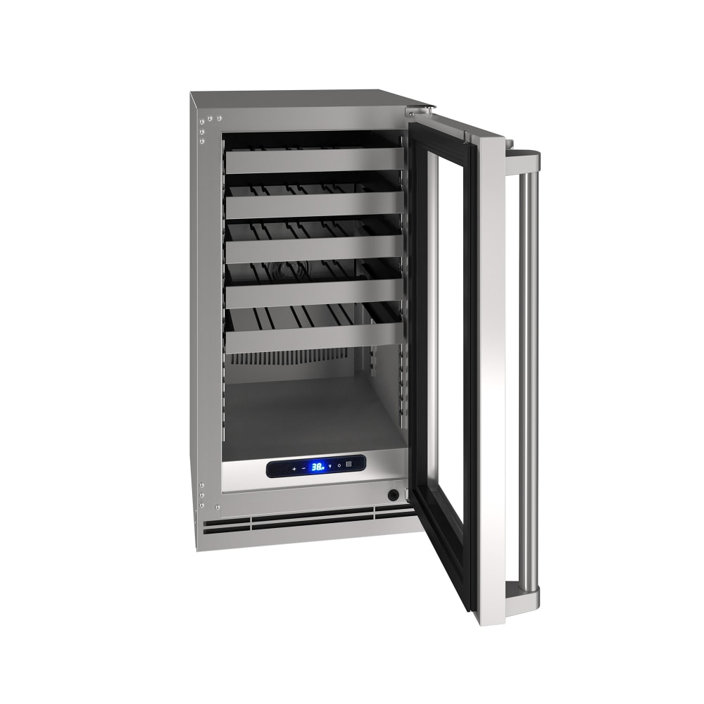 Viking Commercial 17 3/4" One Section Undercounter Wine Cooler w/ (1) Zone, 25 Bottle Capacity, 115v (VCWC518-SG33A)