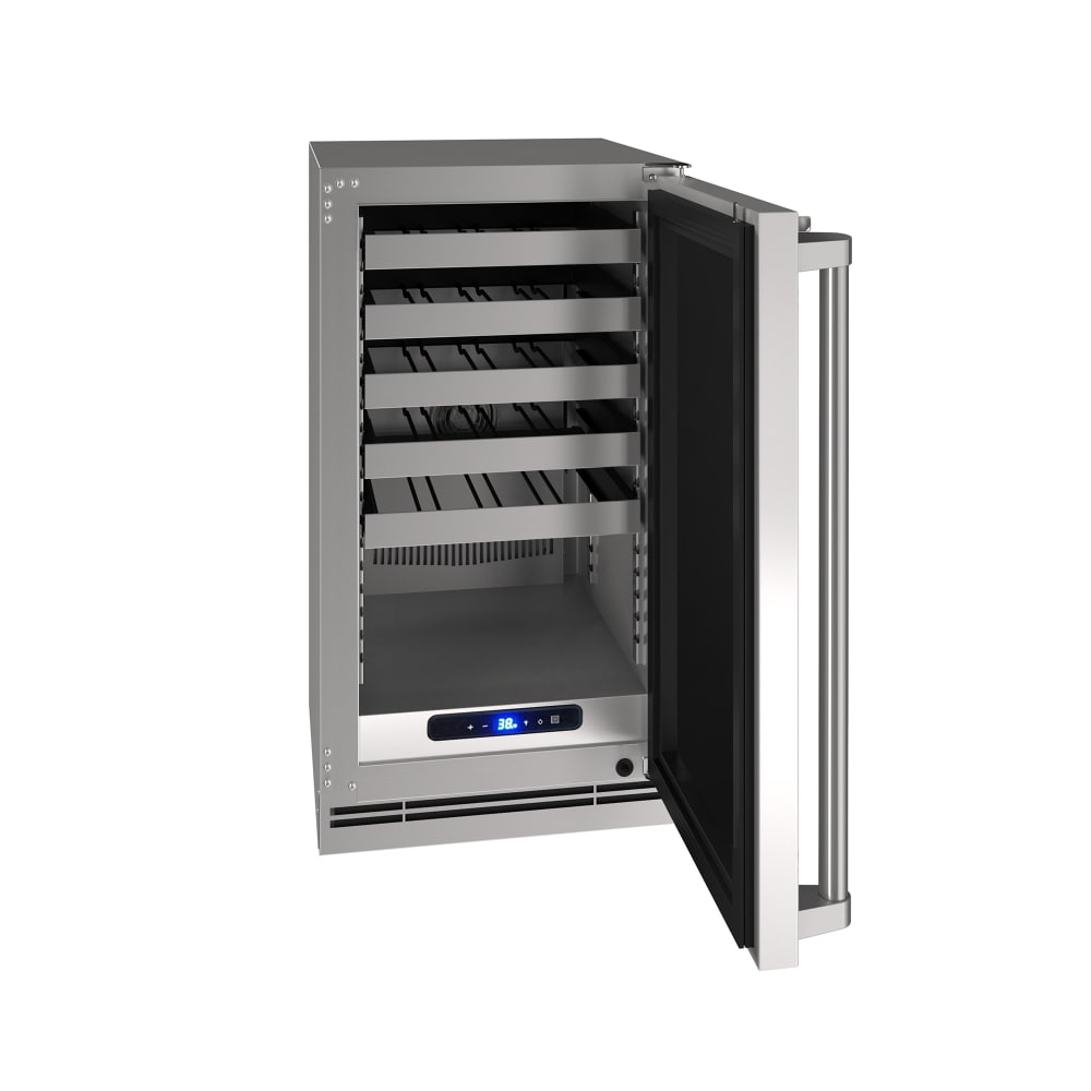 Viking Commercial 17 3/4" One Section Undercounter Wine Cooler w/ (1) Zone, 25 Bottle Capacity, 115v (VCWC518-SS33A)