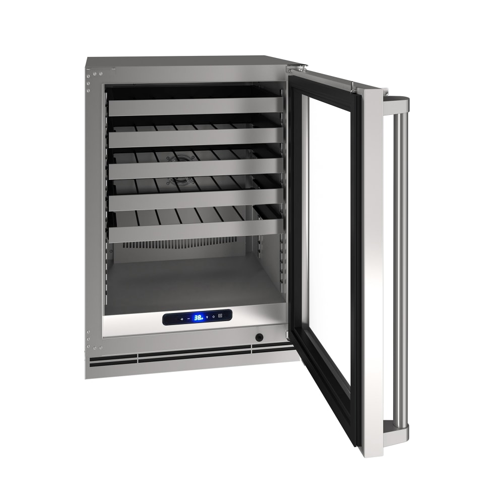 Viking Commercial 23 5/8" One Section Undercounter Wine Cooler w/ (1) Zone, 30 Bottle Capacity, 115v (VCWC524-SG33A)