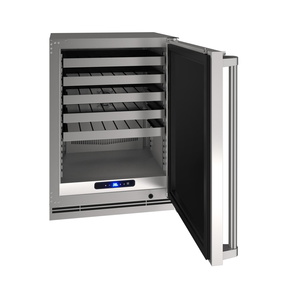 Viking Commercial 23 5/8" One Section Undercounter Wine Cooler w/ (1) Zone, 30 Bottle Capacity, 115v (VCWC524-SS33A)