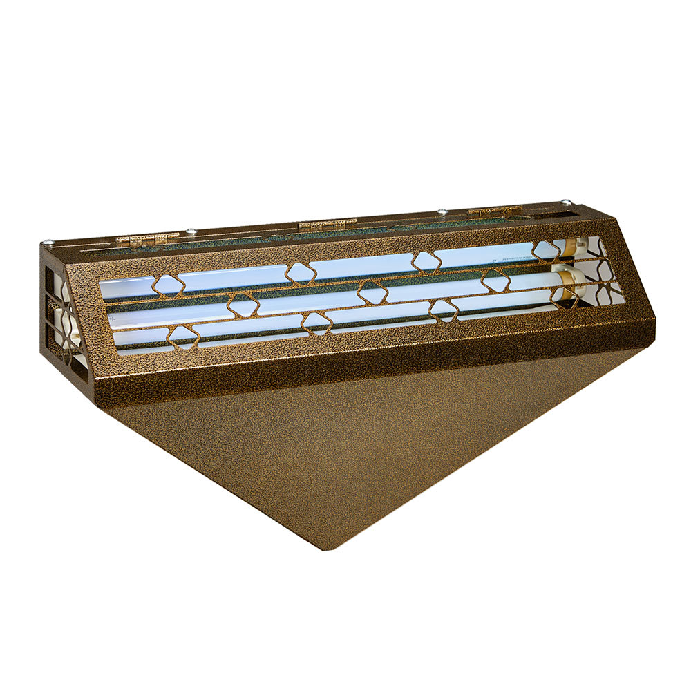 Curtron 120-150GOLD Decorative Silent Fly Trap w/ 1,800 sq ft Coverage - Gold, 120v