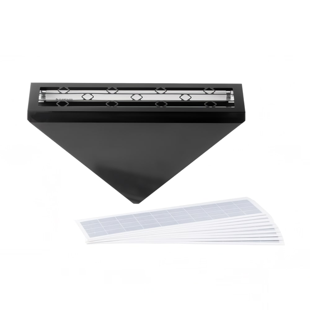 Curtron BL-150-BLACK-COMBO Decorative Silent Fly Trap w/ 1,800 sq ft Coverage - Black, 120v