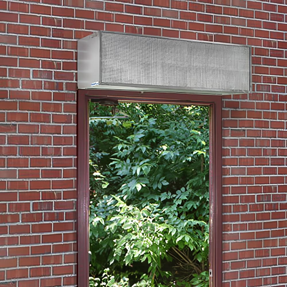 Curtron E-CFD-42-1 Save-T Air Curtain for Commercial Front Door, Aluminized Housing, 42 x 120"