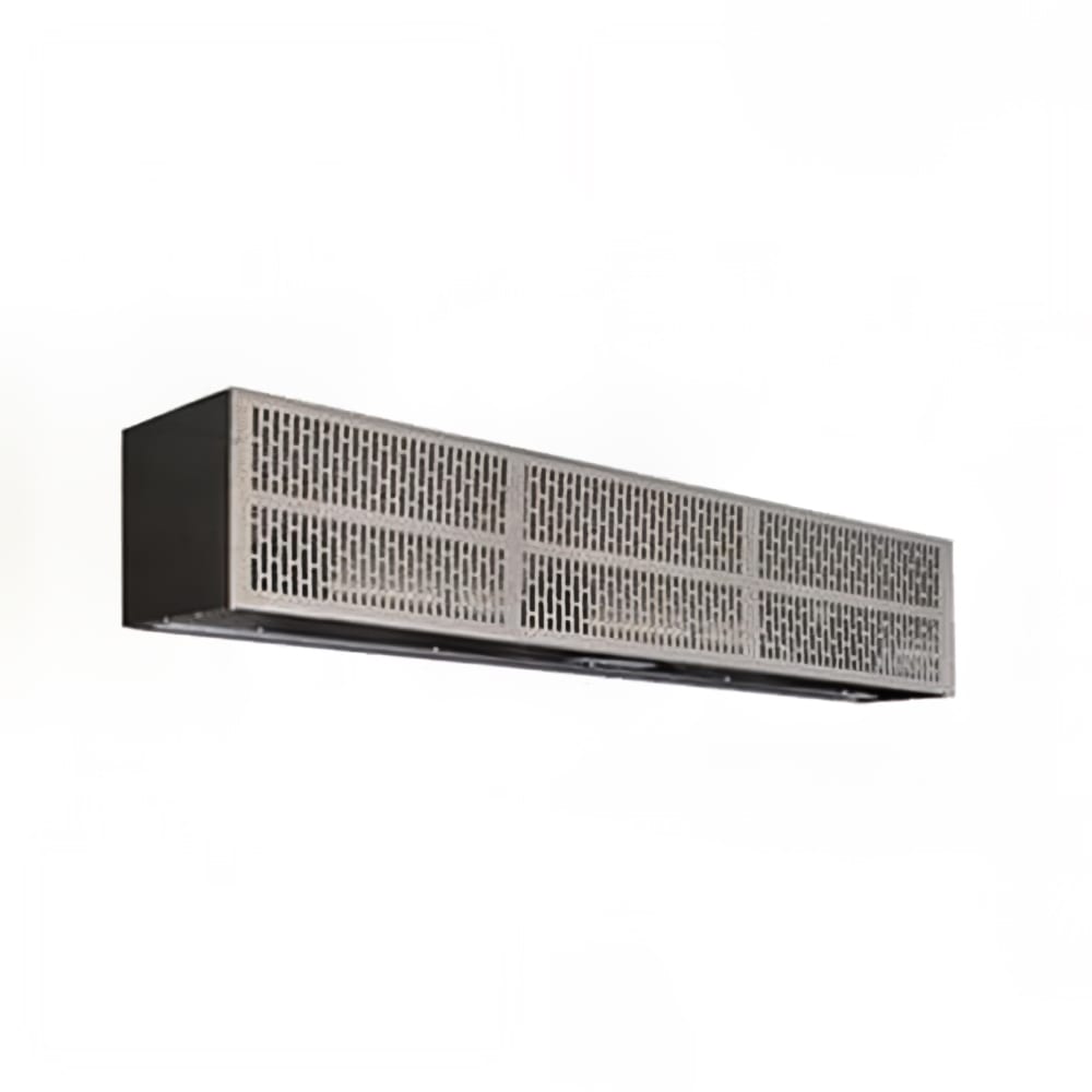 Curtron S-CFD-72-2 72" Air Curtain for Commercial Front Door - (2) Speeds, Aluminum