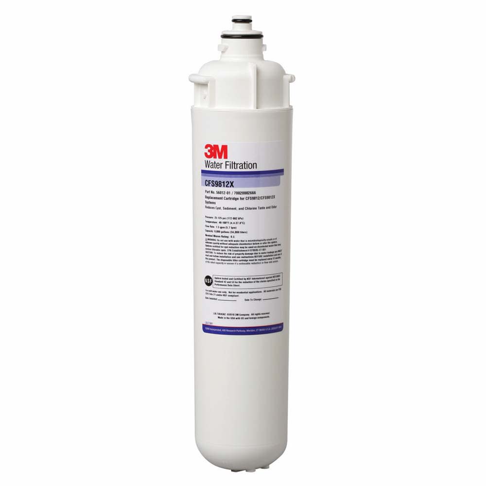 3M Cuno CFS9812X Sediment Filtration System, Reduce Cyst, Chlorine & Odor, 1/2 Micron