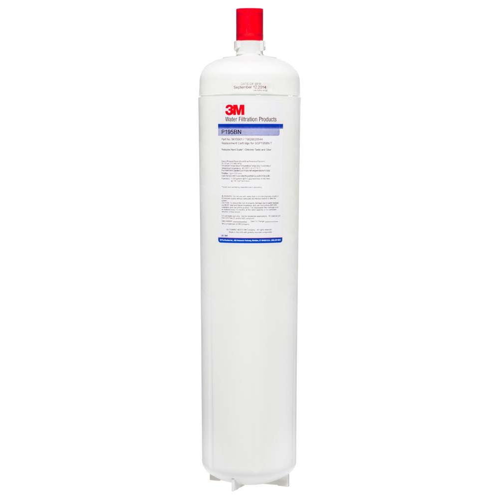 3M Cuno P195BN Replacement Cartridge For SGP195BN-T, Reduces Hardness, Chlorine & Odor