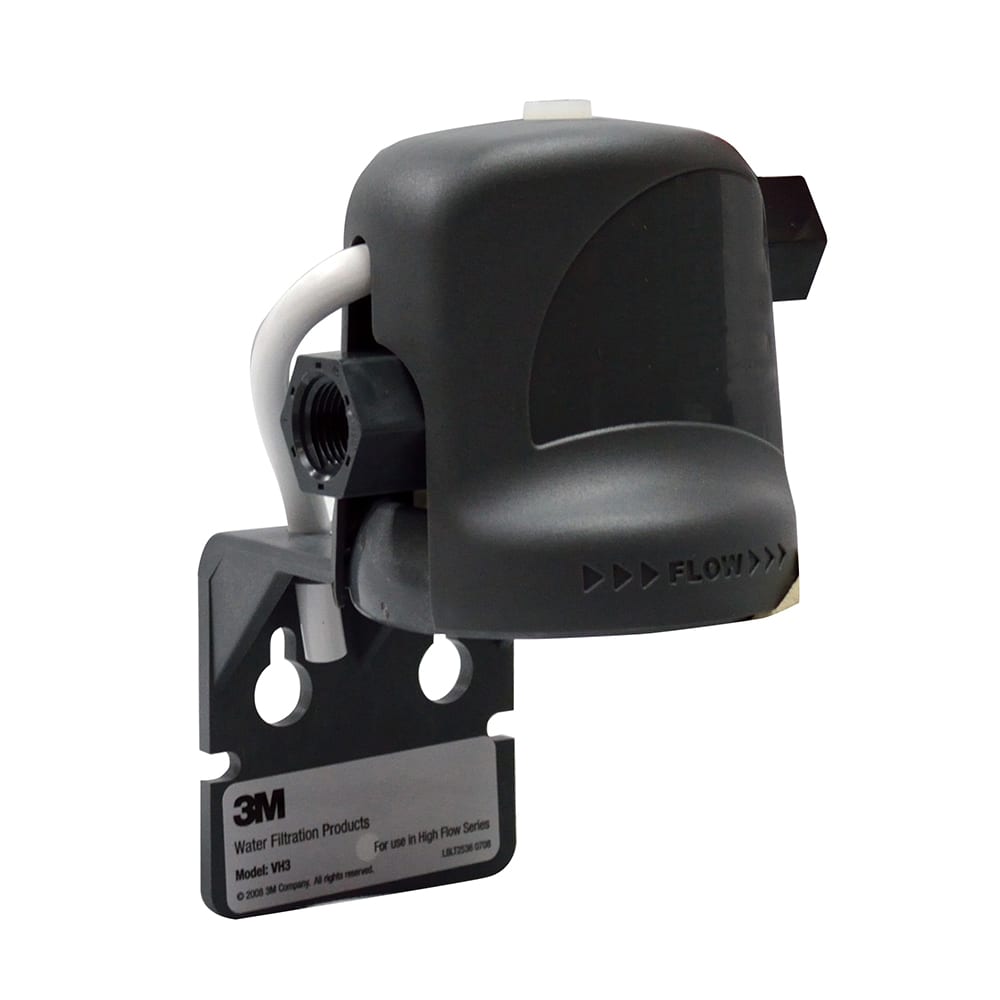 3M Cuno VH3-NPTHEAD-BASIC 3/8" Filtration System Valve In Head w/ Shroud & Flat Head