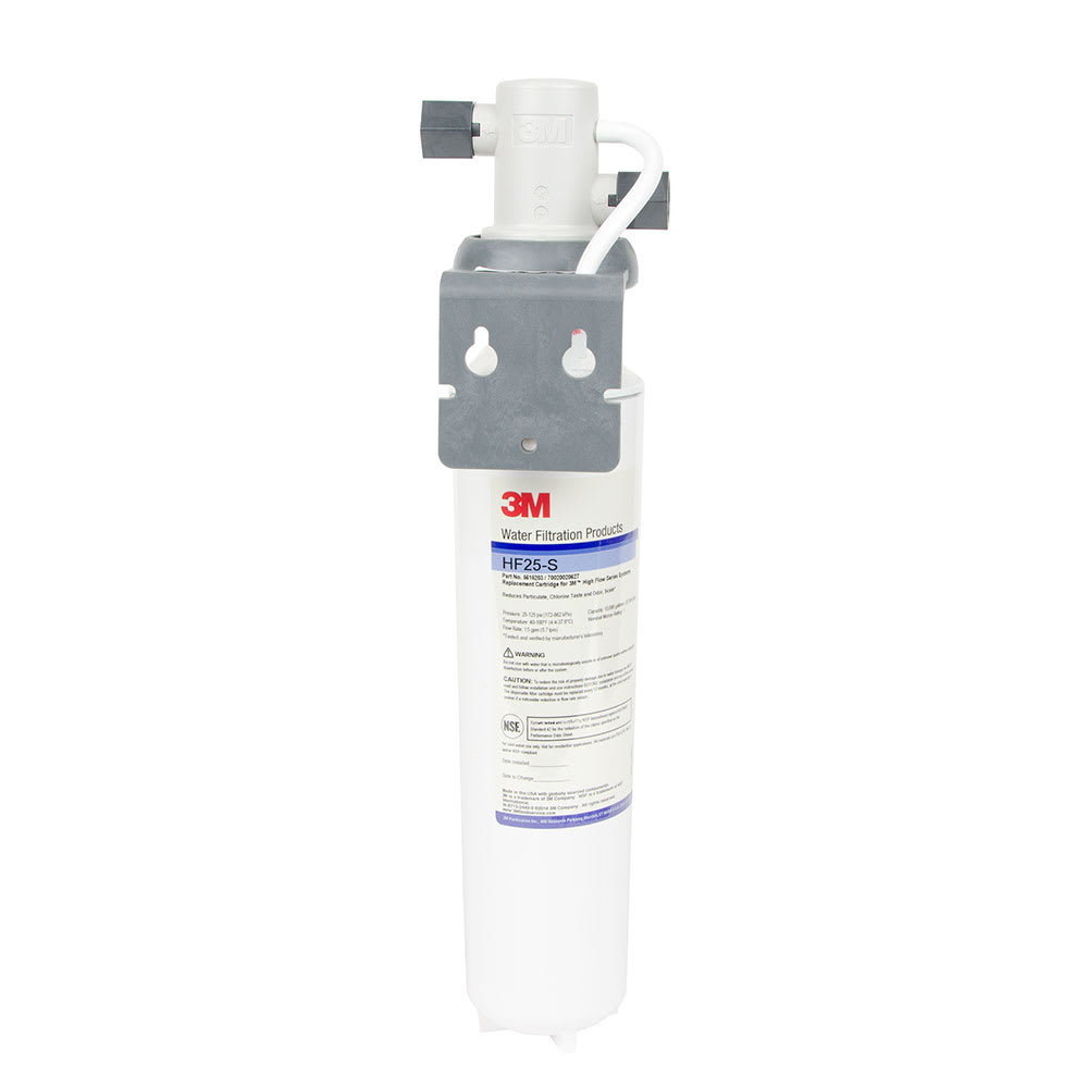 3M Cuno BREW125-S Single Combination Water Filter Cartridge Assembly, Valve