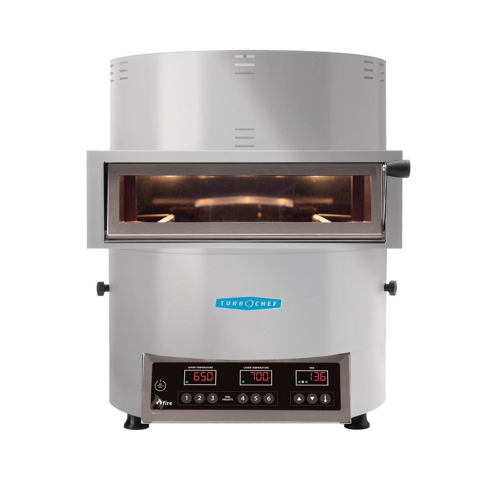 TurboChef FIRE Countertop Pizza Oven - Single Deck, 208 240v/1ph, White