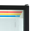 True GDM-12-HC~TSL01 24 7/8" GDM Series One Section Glass Door Merchandiser - (1) Right Hinge Door, White, 115v thumbnail 9