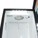 True GDM-12-HC~TSL01 24 7/8" GDM Series One Section Glass Door Merchandiser - (1) Right Hinge Door, Black, 115v thumbnail 9