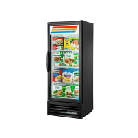 True GDM-12F-HC~TSL01 24 7/8" One Section Display Freezer w/ Left Hinged Swing Door - Bottom Mount Compressor, Black, 115v thumbnail 3