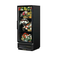 True GDM-12FC-HC~TSL01 1 Section Floral Cooler w/ Swinging Door - White, 115v thumbnail 2