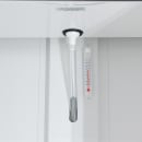 True GDM-19T-HC~TSL01 27" GDM Series One Section Glass Door Merchandiser - (1) Right Hinge Door, White, 115v thumbnail 13