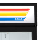 True GDM-23-HC~TSL01 27" GDM Series One Section Glass Door Merchandiser - (1) Right Hinge Door, Black, 115v thumbnail 9