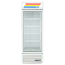 True GDM-23F-HC~TSL01 27" One Section Display Freezer w/ Swing Door - Bottom Mount Compressor, White, 115v thumbnail 2