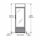 True GDM-23F-HC~TSL01 27" One Section Display Freezer w/ Left Hinged Swing Door - Bottom Mount Compressor, Black, 115v thumbnail 2