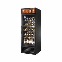 True GDM-23W-HC~TSL01 27" One Section Wine Cooler w/ (1) Zone - 106 Bottle Capacity, Black, 115v thumbnail 2