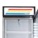 True GDM-26F-HC~TSL01 30" One Section Display Freezer w/ Swing Door - Bottom Mount Compressor, White, 115v thumbnail 8