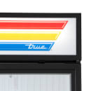 True GDM-26F-HC~TSL01 30" One Section Display Freezer w/ Swing Door - Bottom Mount Compressor, Black, 115v thumbnail 10