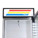 True GDM-26F-HC~TSL01 30" One Section Display Freezer w/ Swing Door - Bottom Mount Compressor, Black, 115v thumbnail 7