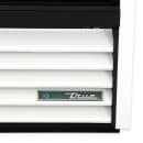 True GDM-33-HC-LD 39 1/2" GDM Series Two Section Glass Door Merchandiser - (2) Sliding Doors, White & Black, 115v thumbnail 10