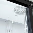 True GDM-33-HC-LD 39 1/2" GDM Series Two Section Glass Door Merchandiser - (2) Sliding Doors, White & Black, 115v thumbnail 12