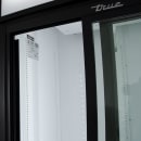True GDM-33-HC-LD 39 1/2" GDM Series Two Section Glass Door Merchandiser - (2) Sliding Doors, Black, 115v thumbnail 12