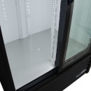 True GDM-33-HC-LD 39 1/2" GDM Series Two Section Glass Door Merchandiser - (2) Sliding Doors, Black, 115v thumbnail 8